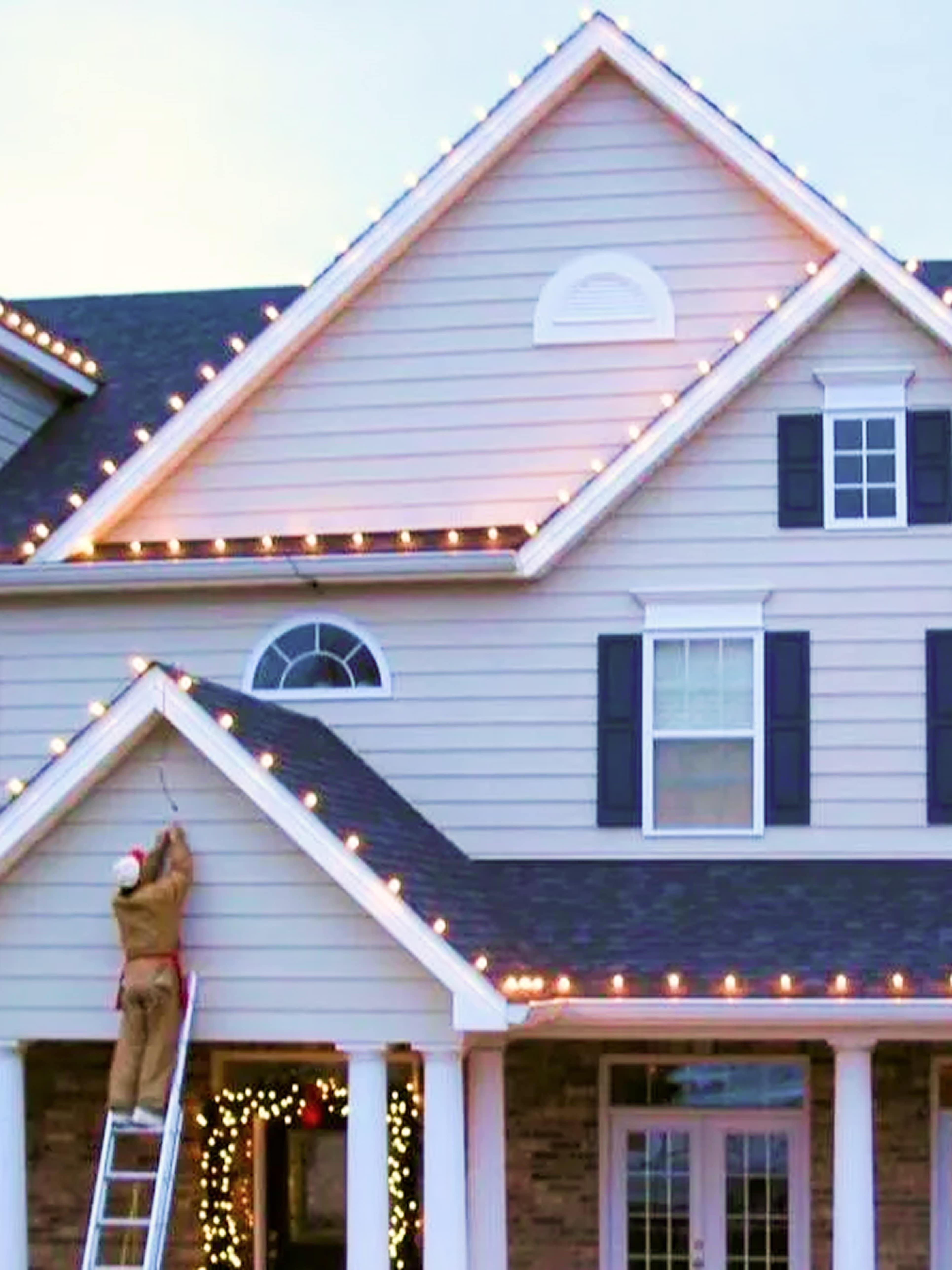 Christmas Light Installation